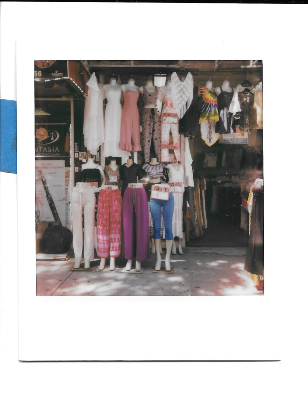 Storefront with multiple mannequins