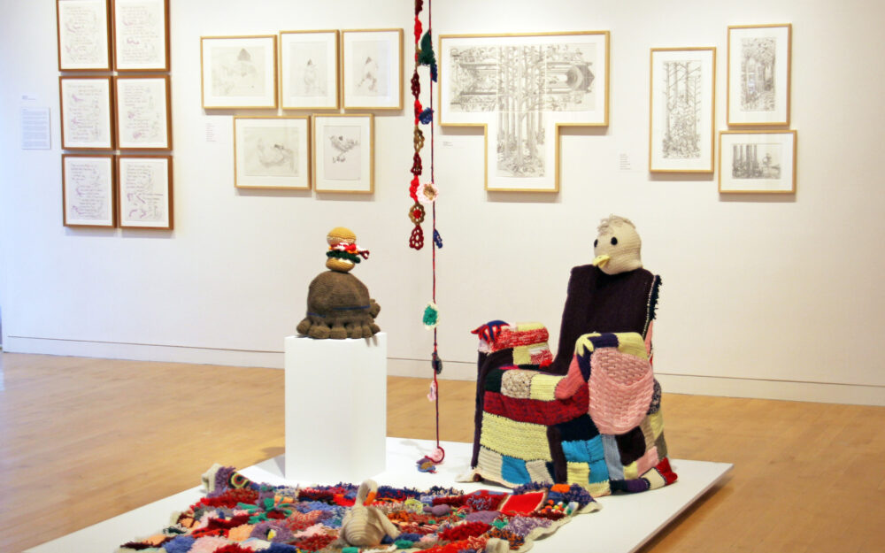 How Art Changed the Prison: The Work of CPA’s Prison Arts Program, The Aldrich Contemporary Art Museum (installation view); Photo by Christopher E. Manning