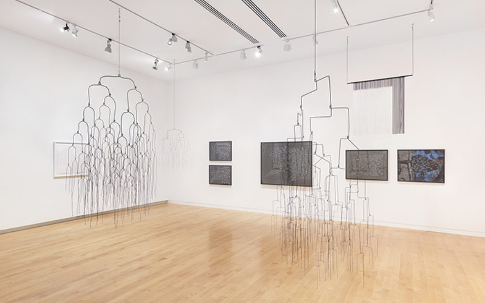 Large hanging sculptural works