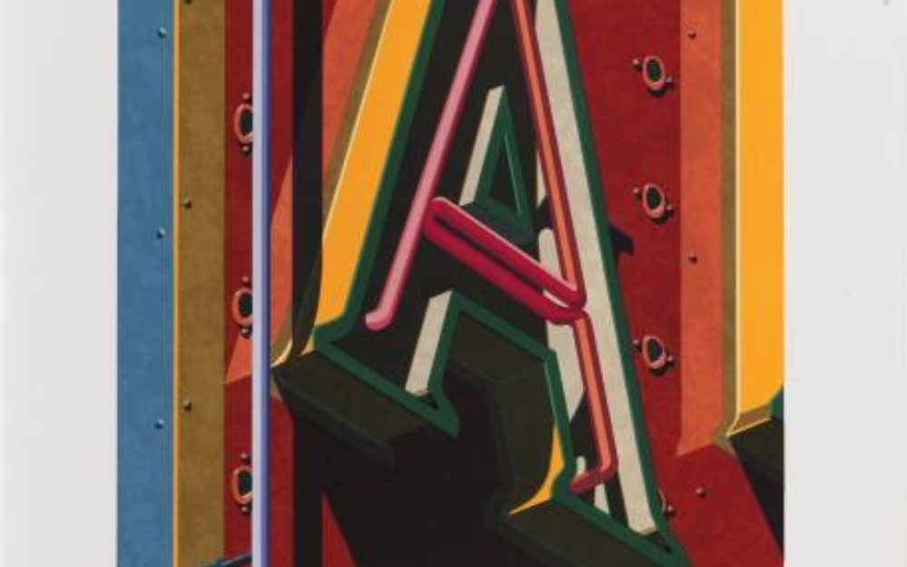 Robert Cottingham, A, 1996