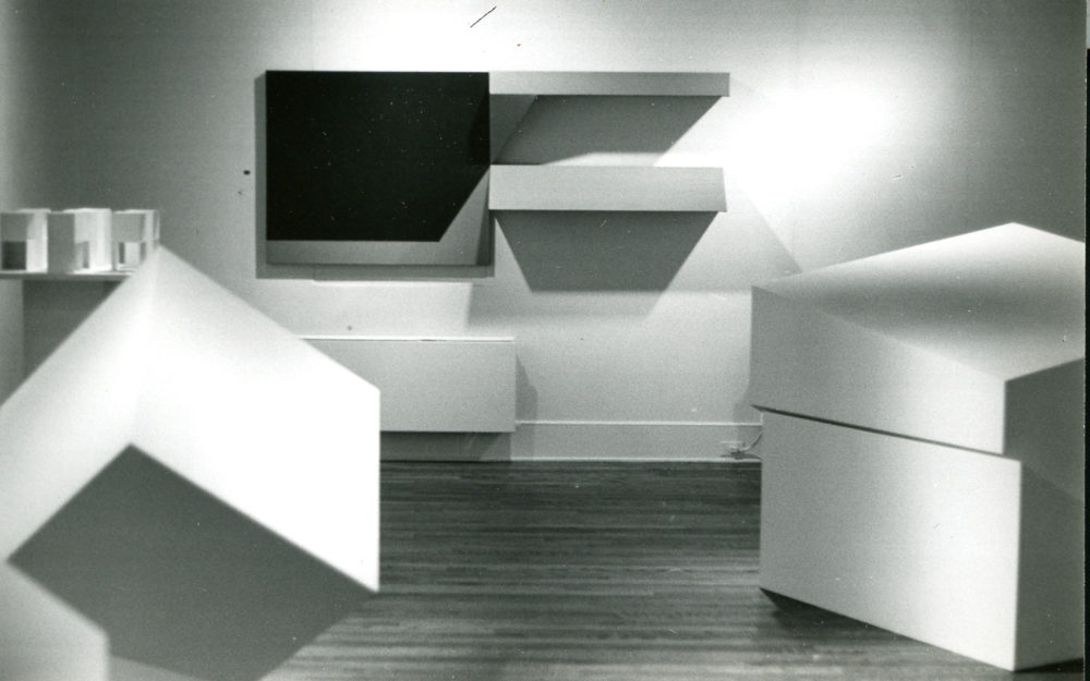 Installation of multiple sculptural works