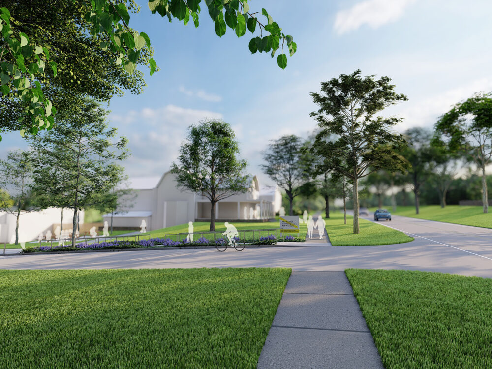 Architectural Plans for The Aldrich Sculpture Garden