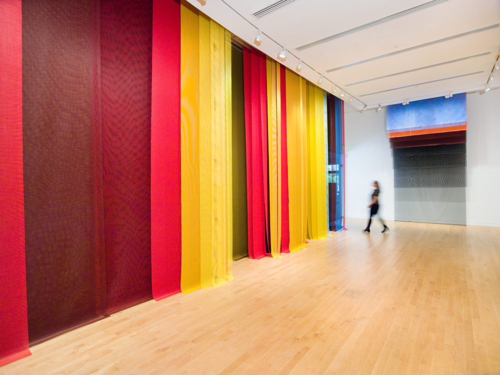 Eva LeWitt installation view at The Aldrich Contemporary Art Museum