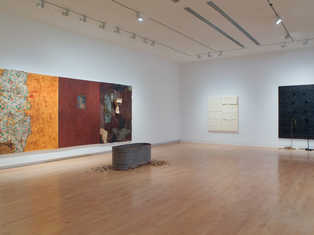 Harmony Hammond installation view at The Aldrich Contemporary Art Museum