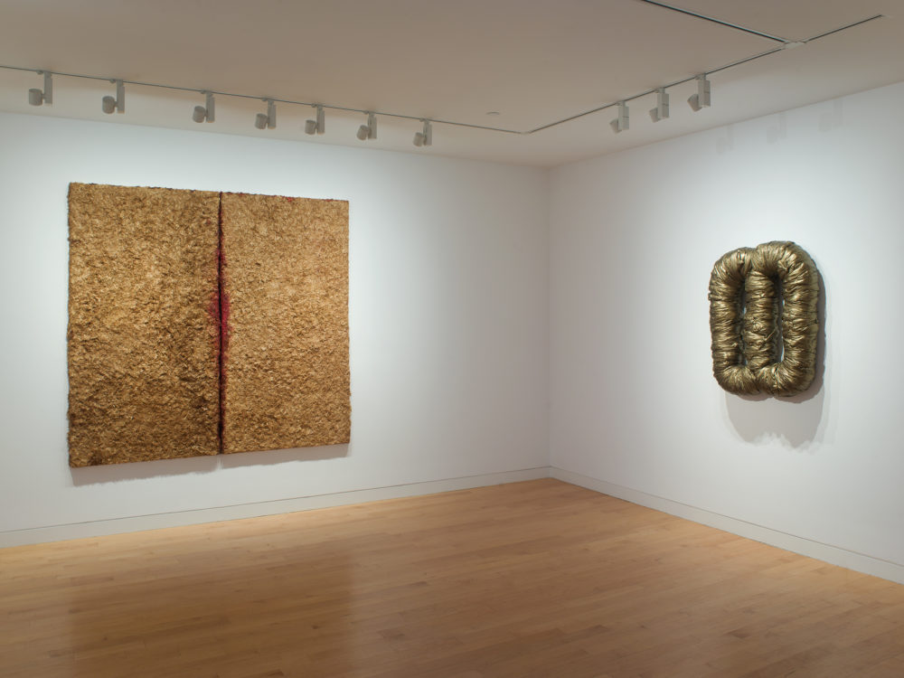 Harmony Hammond installation view at The Aldrich Contemporary Art Museum