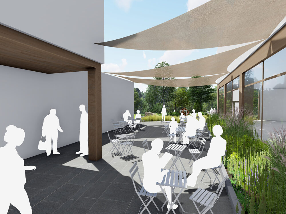 Architectural Plans for The Aldrich Sculpture Garden